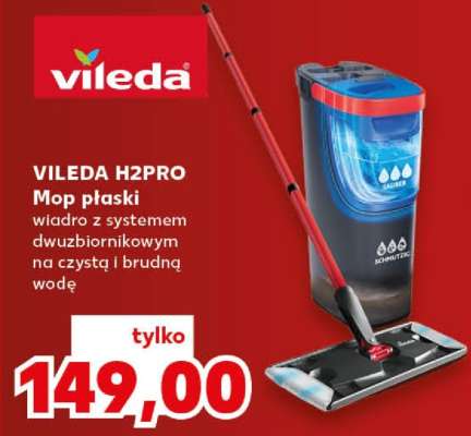VILEDA H2PRO Mop płaski