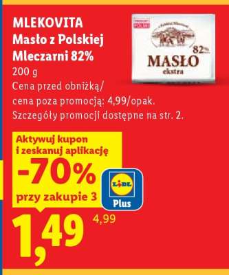 MLEKOVITA Masło z polskiej mleczarni 82%
