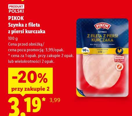 PIKOK Szynka z fileta z piersi kurczaka