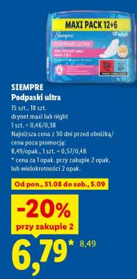 SIEMPRE Podpaski ultra