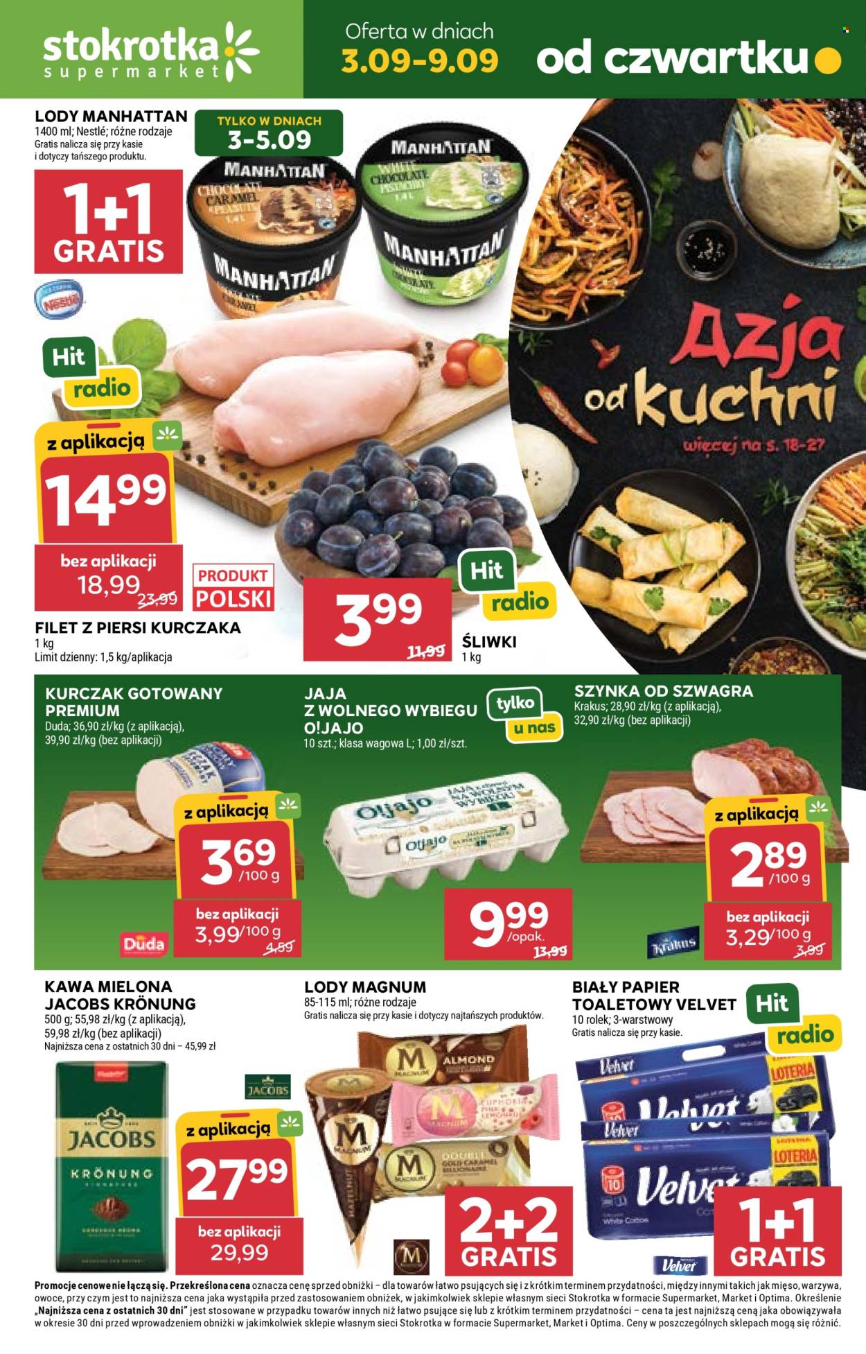 Gazetka Stokrotka Supermarket - 3.9.2026. - 9.9.2026.. Strona 1