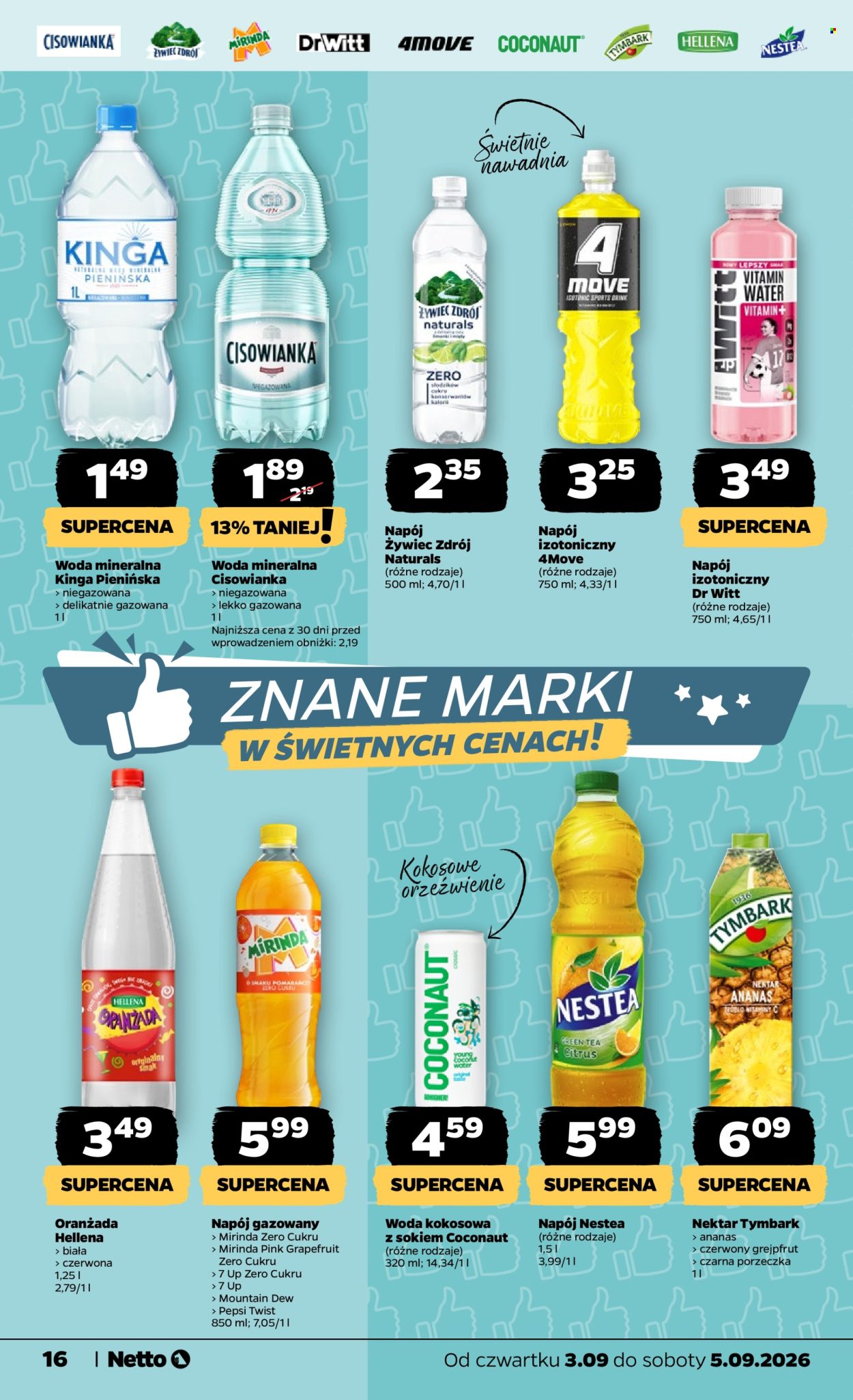 Gazetka Netto - 3.9.2026. - 5.9.2026.. Strona 16
