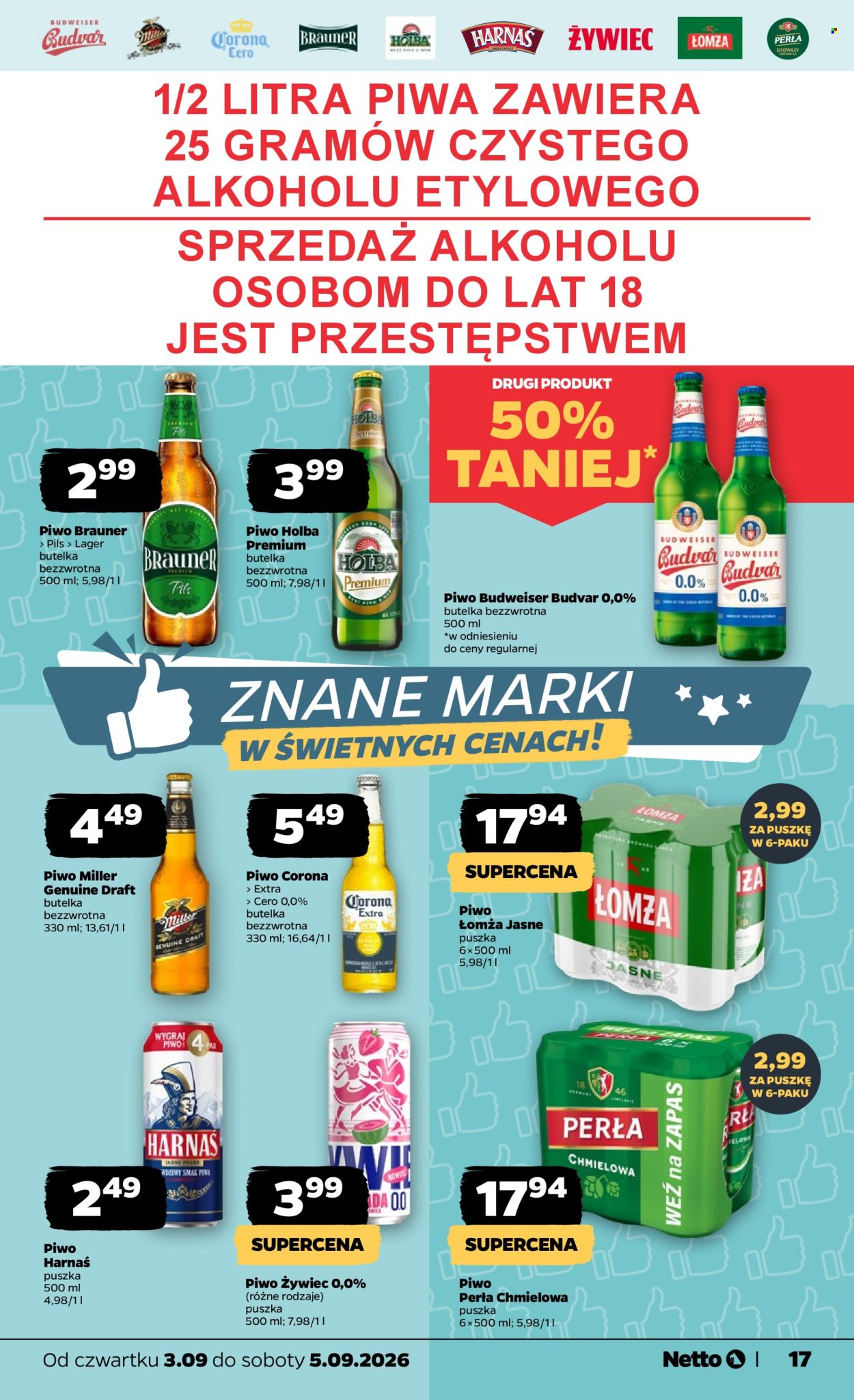 Gazetka Netto - 3.9.2026. - 5.9.2026.. Strona 17