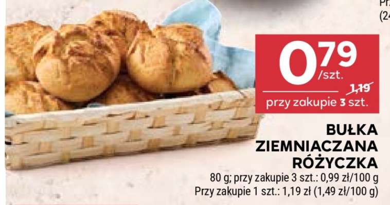 Bułka ziemniaczana różyczka