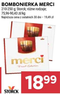 Bombonierka Merci