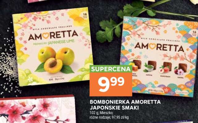 Bombonierka Amoretta Japońskie Smaki