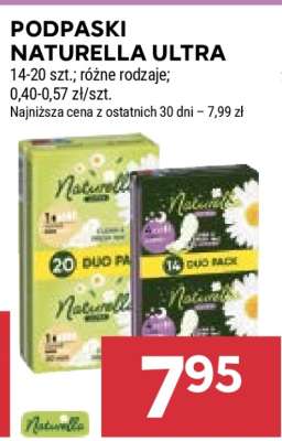 Podpaski Naturella Ultra