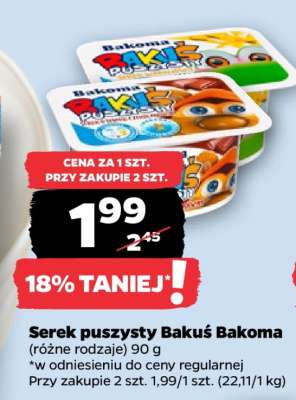 Serek puszysty Bakuś Bakoma