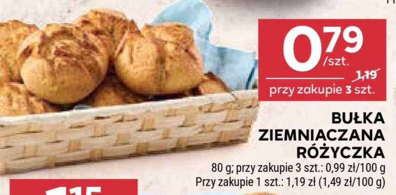 Bułka ziemniaczana różyczka