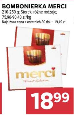 Bombonierka Merci