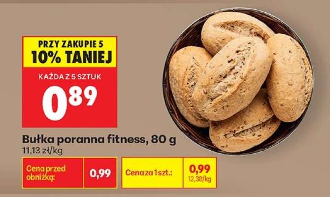 bułka poranna fitness , 80 g