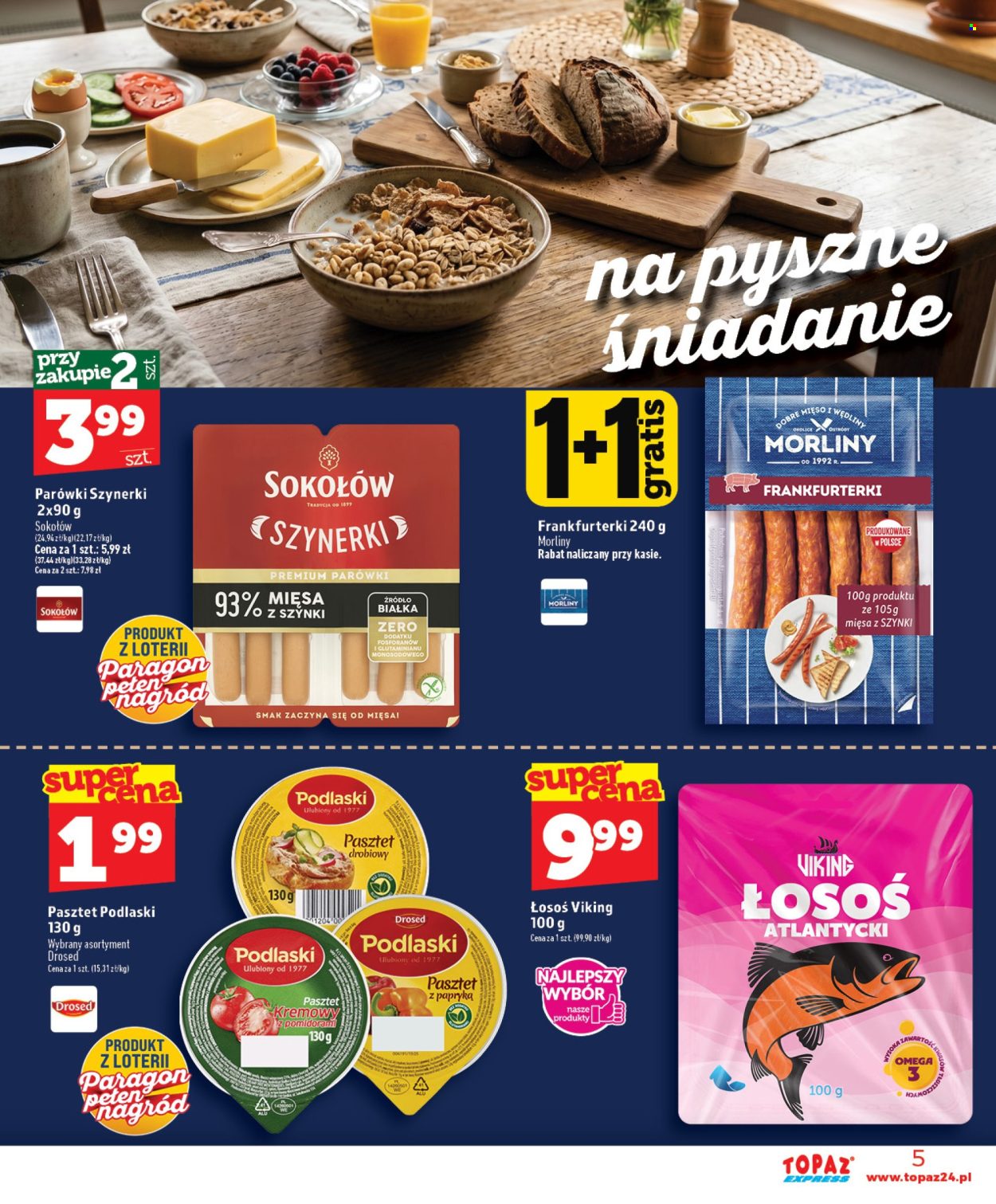 Gazetka Topaz - 3.9.2026. - 9.9.2026.. Strona 5