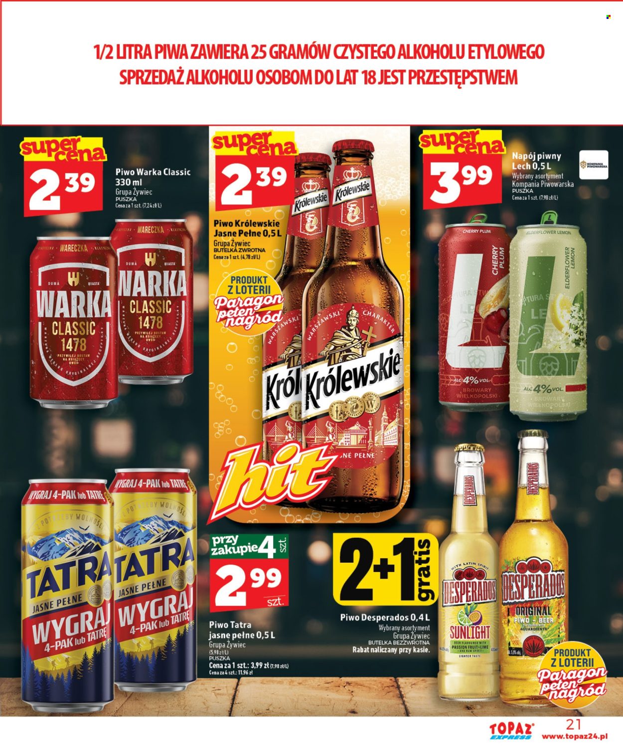 Gazetka Topaz - 3.9.2026. - 9.9.2026.. Strona 21