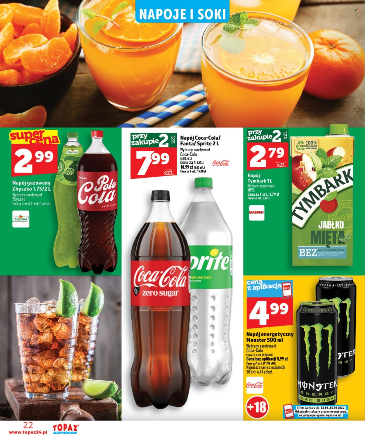 Gazetka Topaz - 3.9.2026. - 9.9.2026.. Strona 22