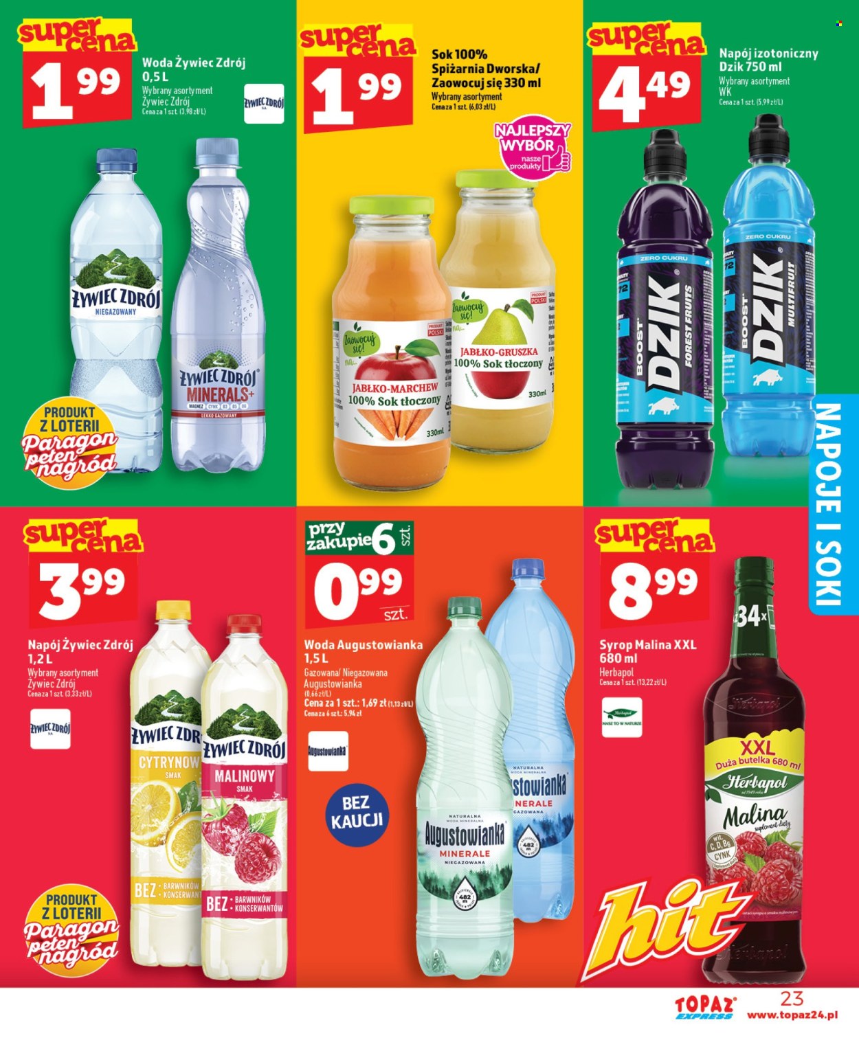 Gazetka Topaz - 3.9.2026. - 9.9.2026.. Strona 23