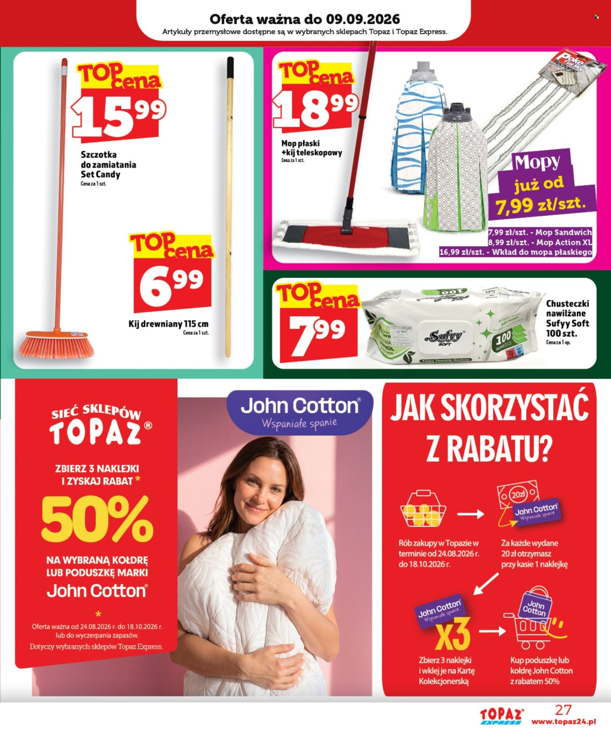 Gazetka Topaz - 3.9.2026. - 9.9.2026.. Strona 27