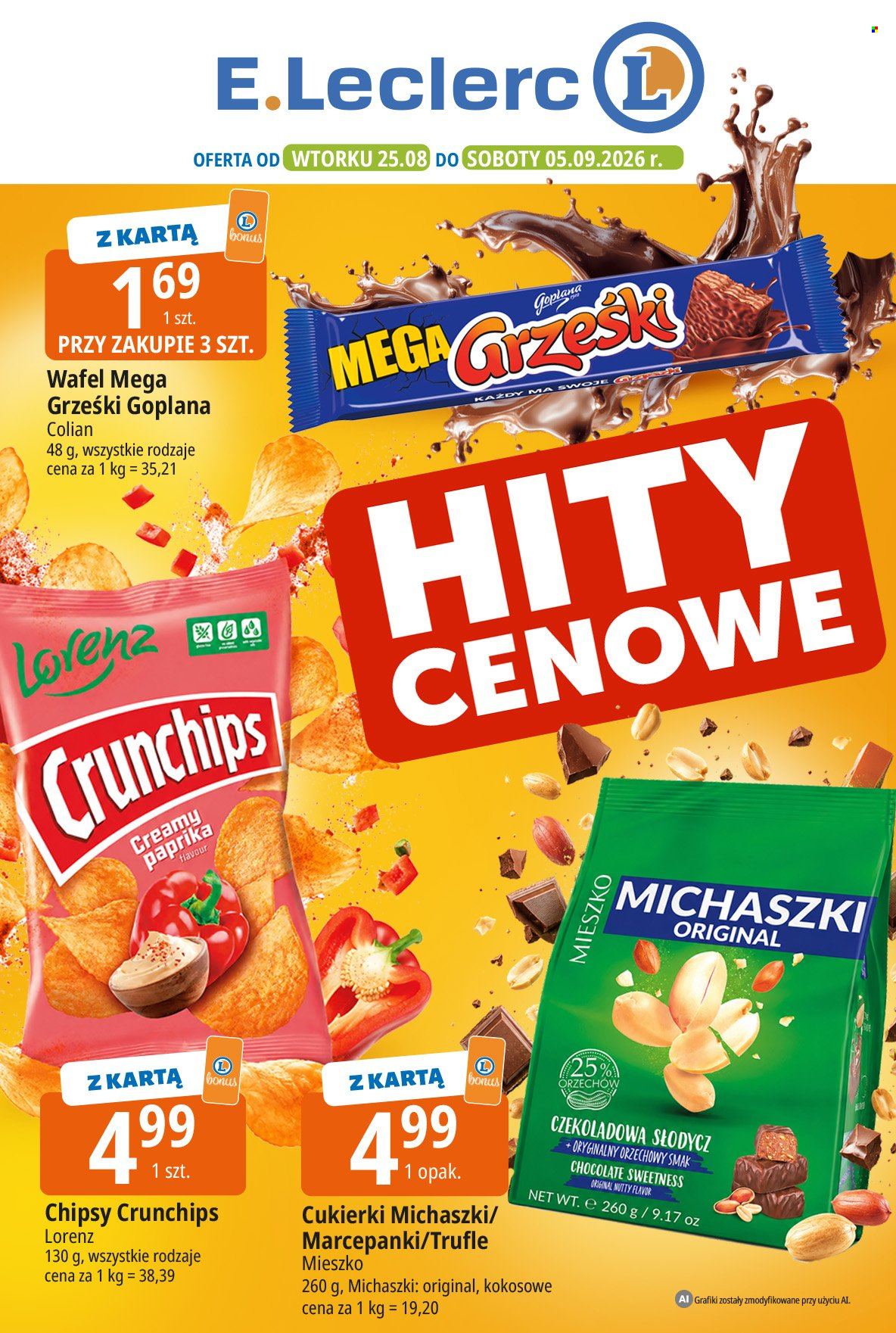 Gazetka E.Leclerc - 25.8.2026. - 5.10.2026.. Strona 1