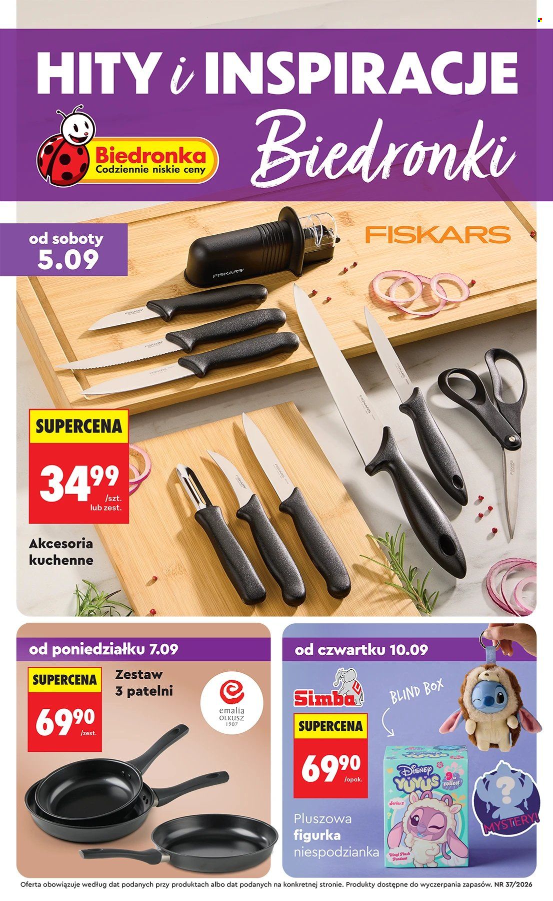 Gazetka Biedronka - 5.9.2026. - 23.9.2026.. Strona 1