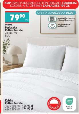Poduszka Cotton Percale