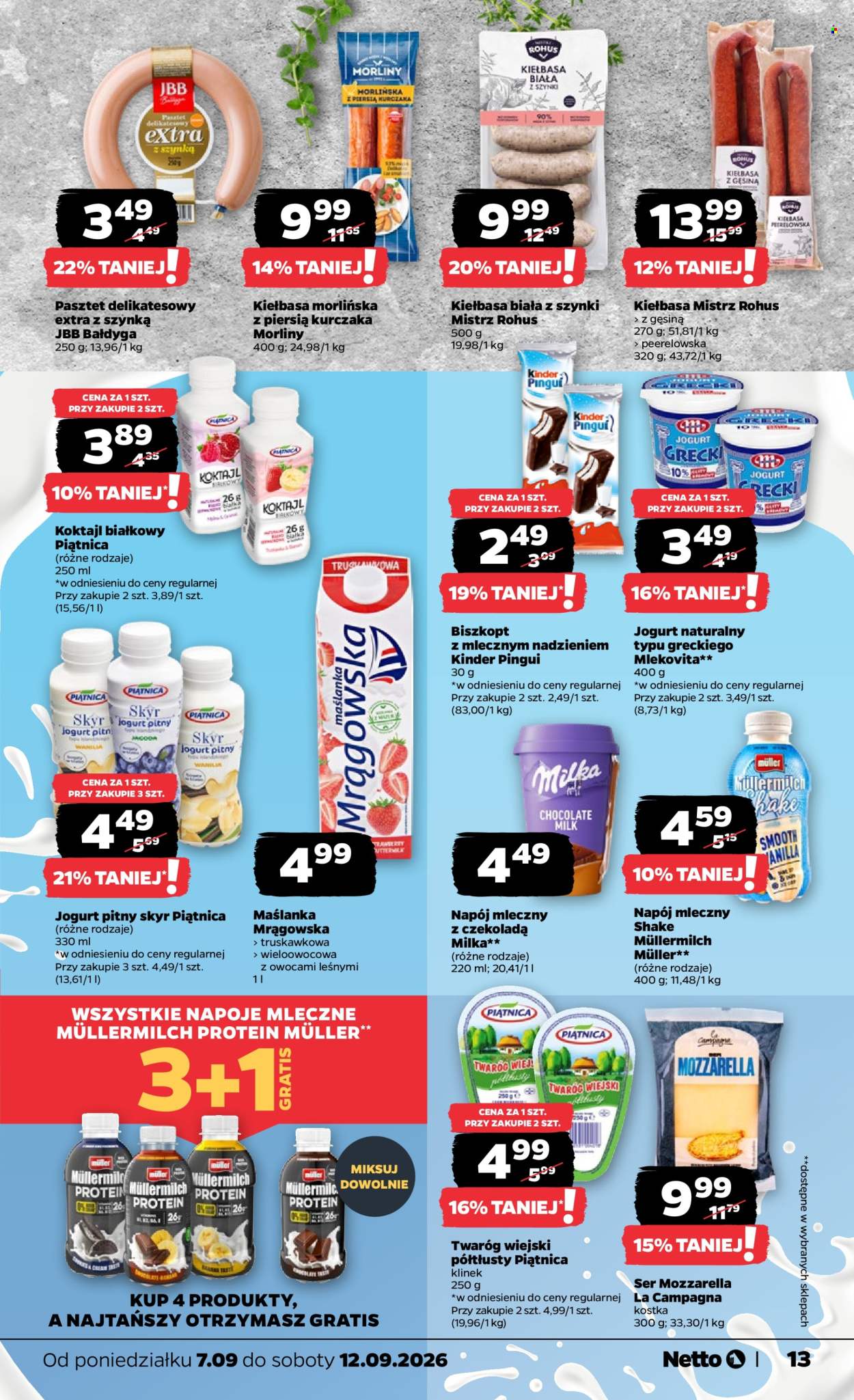 Gazetka Netto - 7.9.2026. - 12.9.2026.. Strona 13