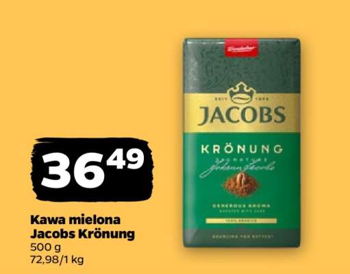 Kawa mielona JACOBS KRÖNUNG