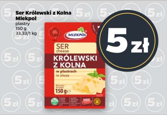 Ser królewski z Kolna Mlekpol