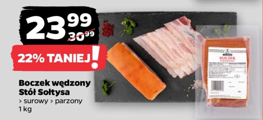 Boczek wędzony Stół Sołtysa