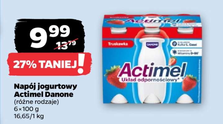 Napój jogurtowy Actimel Danone