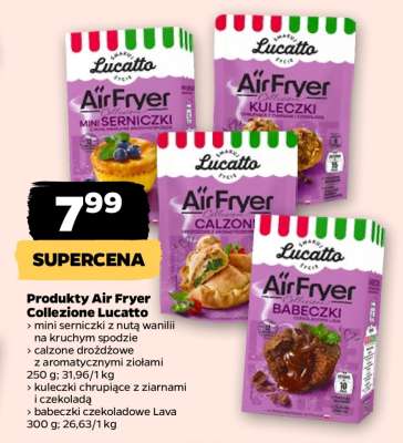 Produkty Air Fryer Collezione Lucatto