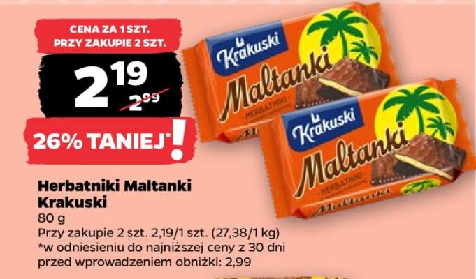 Herbatniki Maltanki Krakuski
