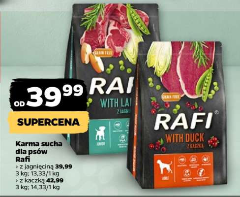 Rafi Karma sucha dla psów z jagnięciną
