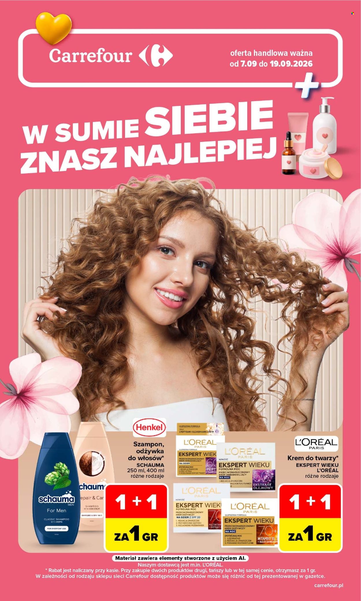 Gazetka Carrefour - 7.9.2026. - 19.9.2026.. Strona 1