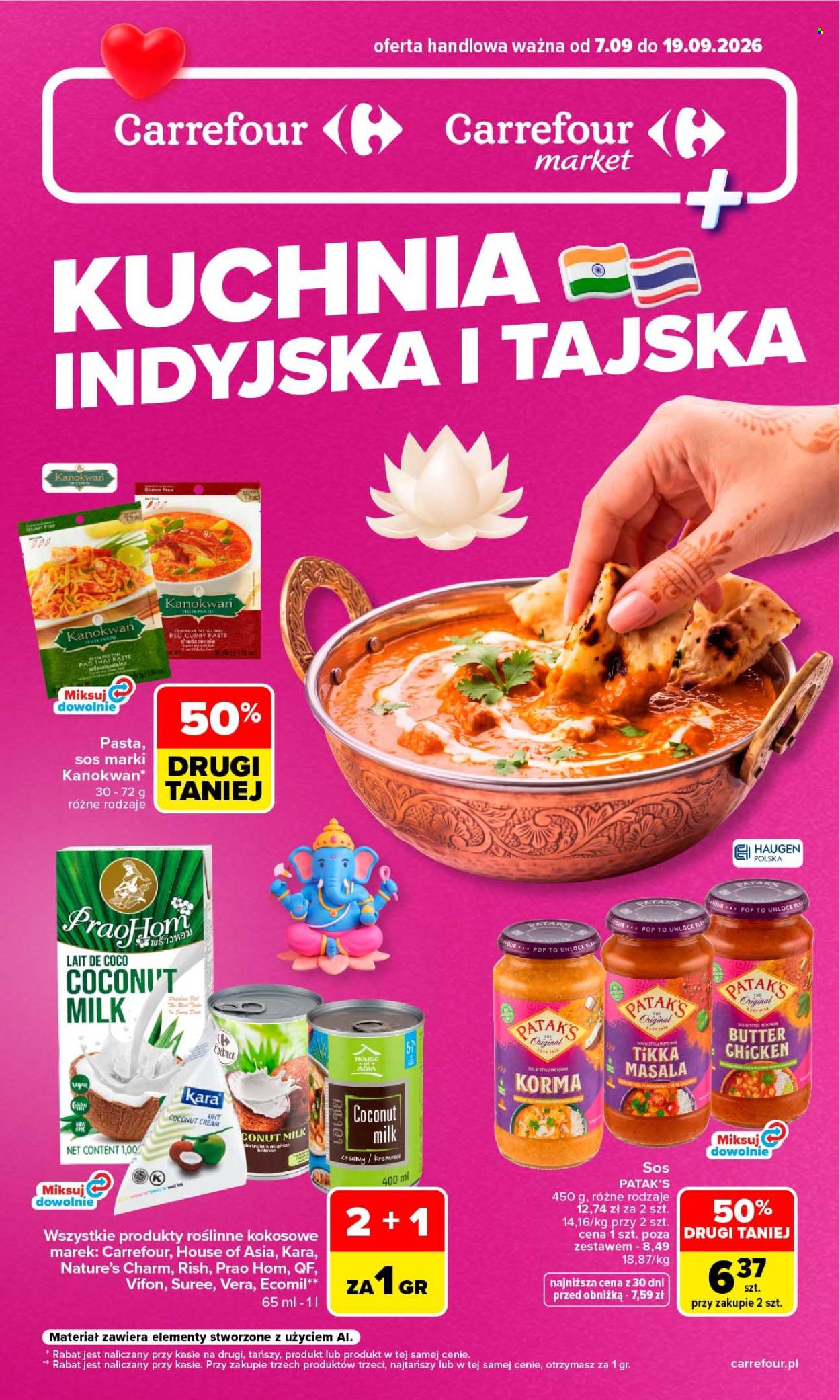 Gazetka Carrefour - 7.9.2026. - 19.9.2026.. Strona 1