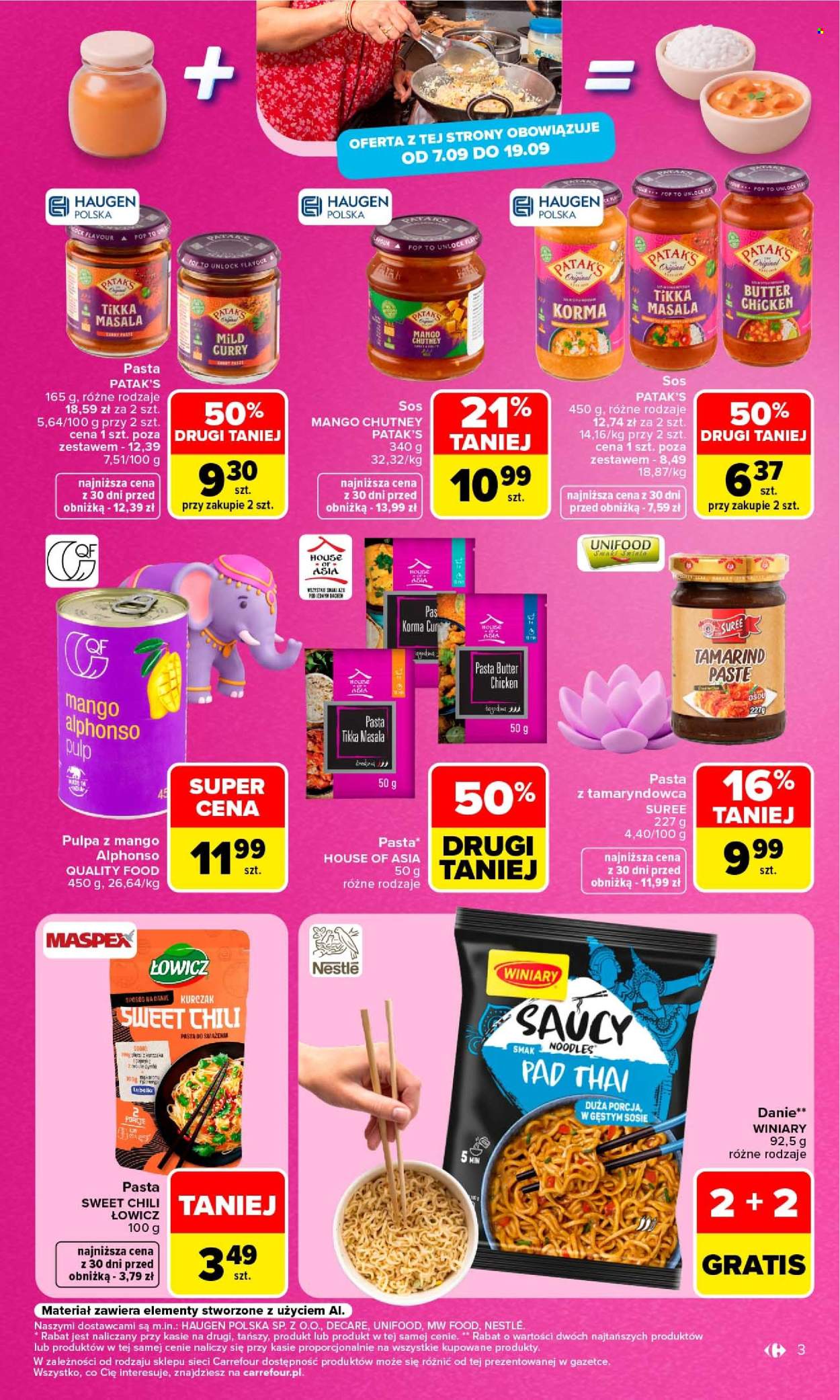 Gazetka Carrefour - 7.9.2026. - 19.9.2026.. Strona 3