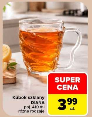 Kubek szklany DIANA