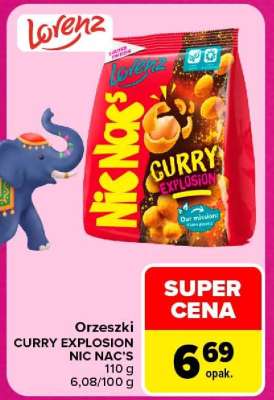 Orzeszki CURRY EXPLOSION NIC NAC'S