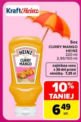 Sos CURRY MANGO HEINZ