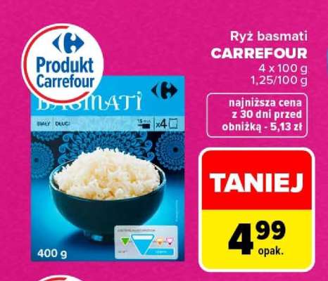 Ryż basmati Carrefour