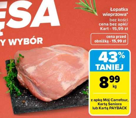 łopatka wieprzowa