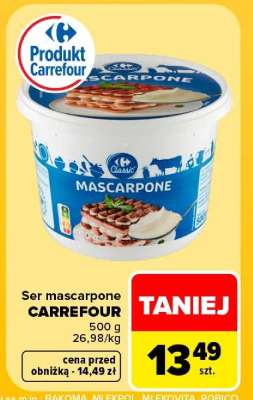 Ser mascarpone CARREFOUR