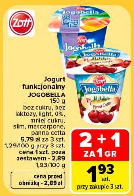 Jogurt funkcjonalny JOGOBELLA