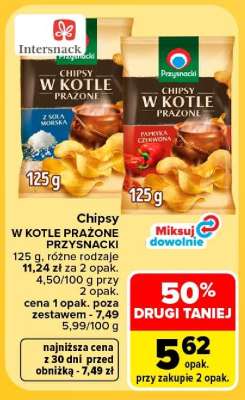 Chipsy W KOTLE PRAŻONE PRYSZNACKI