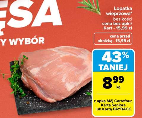 łopatka wieprzowa