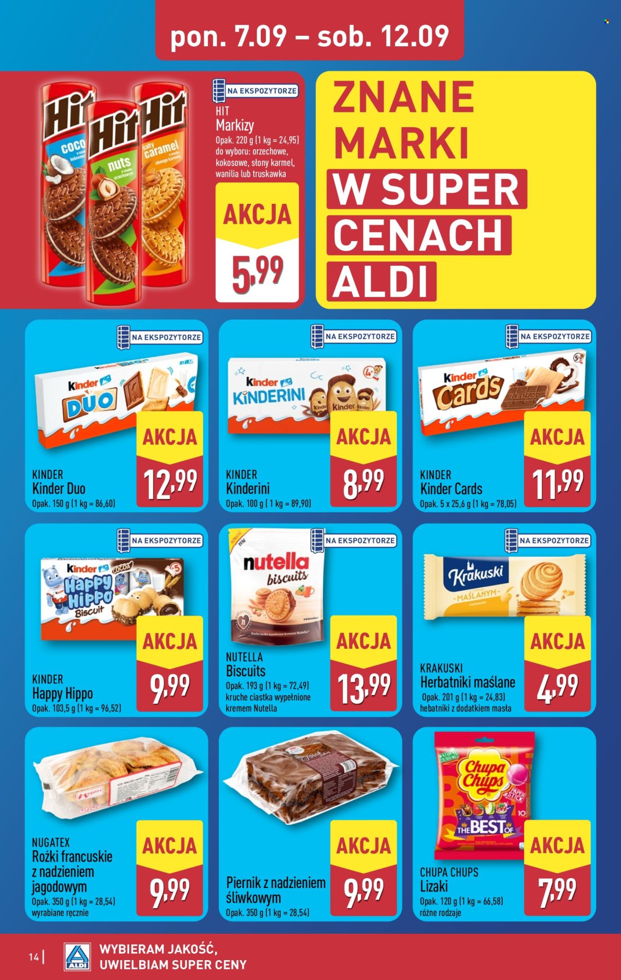 Gazetka ALDI - 7.9.2026. - 12.9.2026.. Strona 14