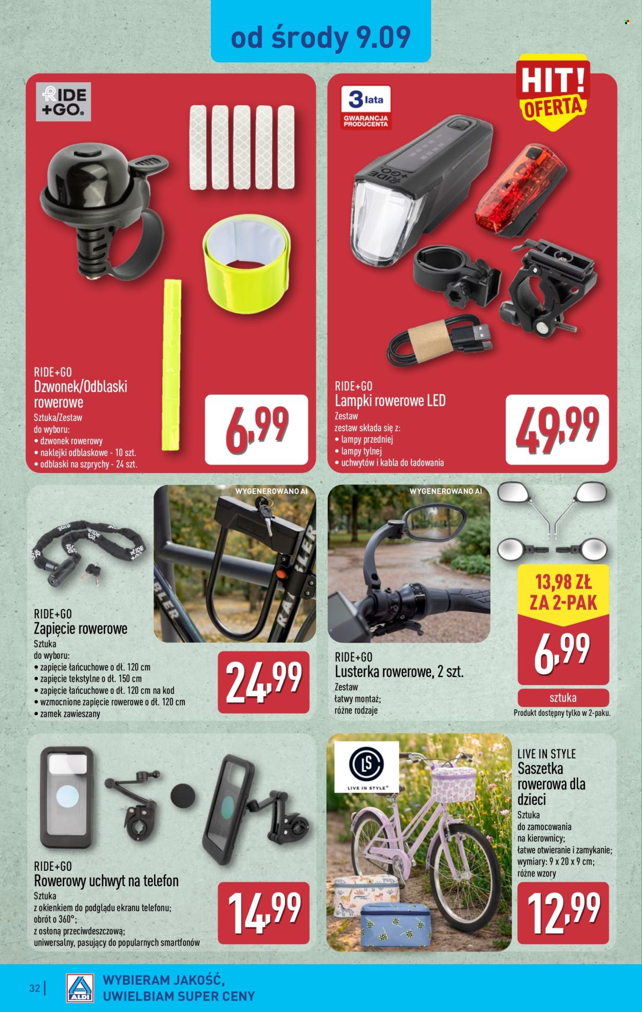 Gazetka ALDI - 7.9.2026. - 12.9.2026.. Strona 32