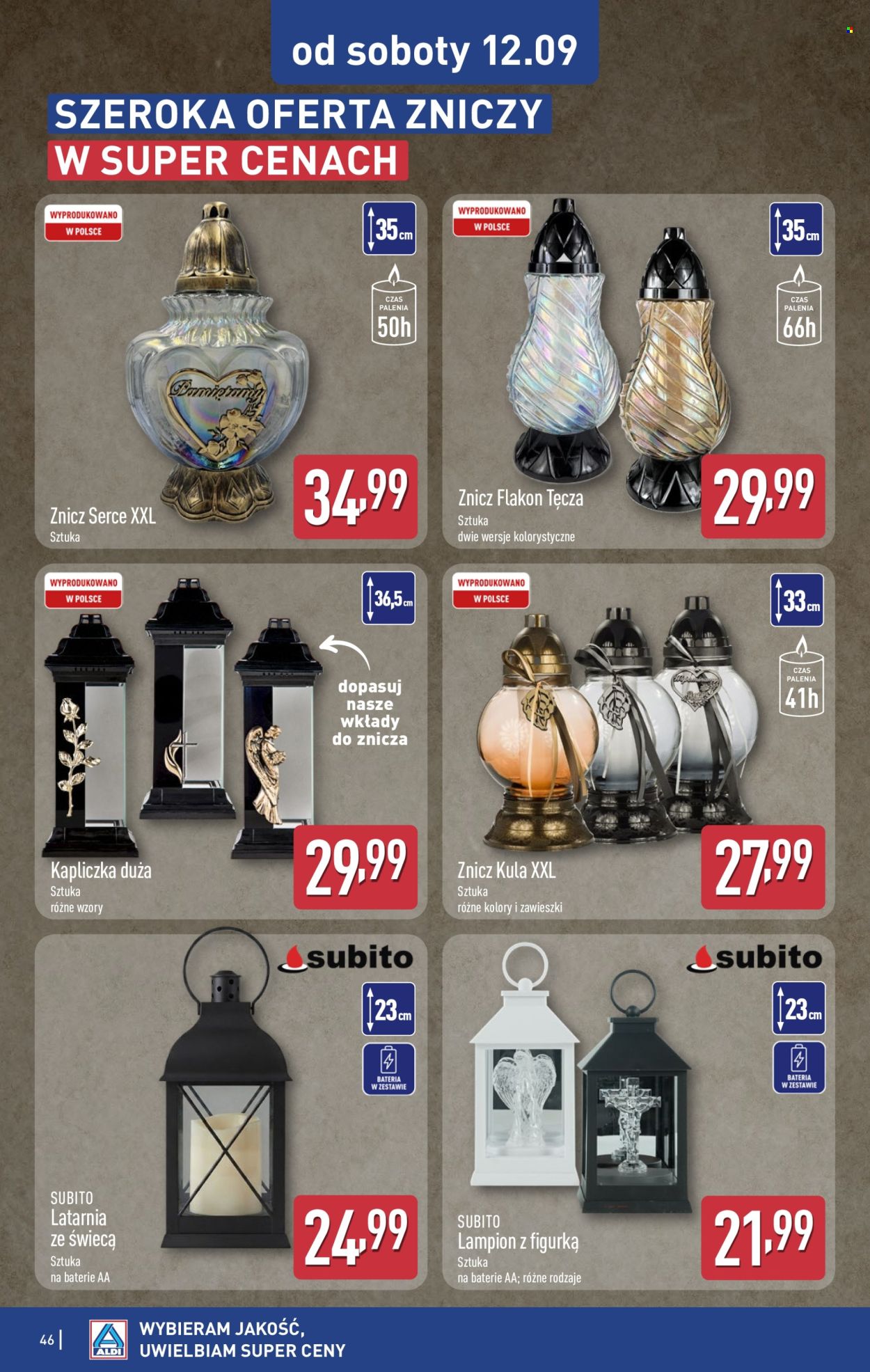 Gazetka ALDI - 7.9.2026. - 12.9.2026.. Strona 46