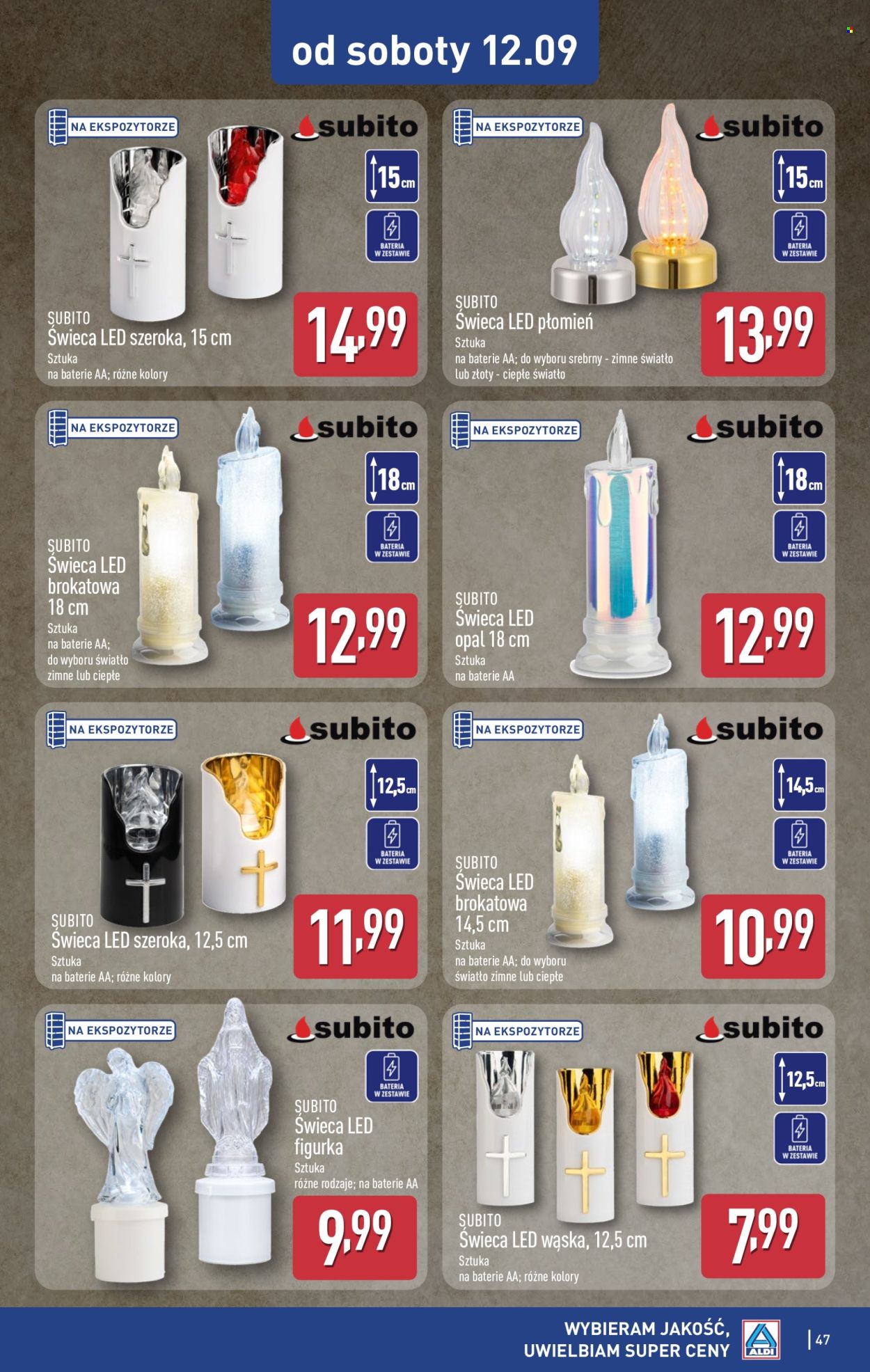 Gazetka ALDI - 7.9.2026. - 12.9.2026.. Strona 47