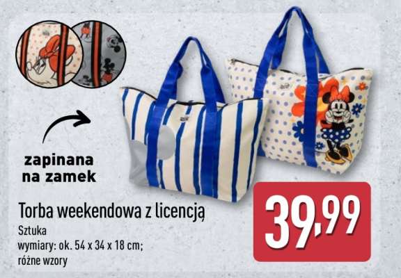 Torba weekendowa z licencją