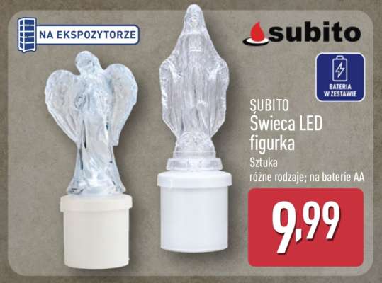 SUBITO Świeca LED figurka