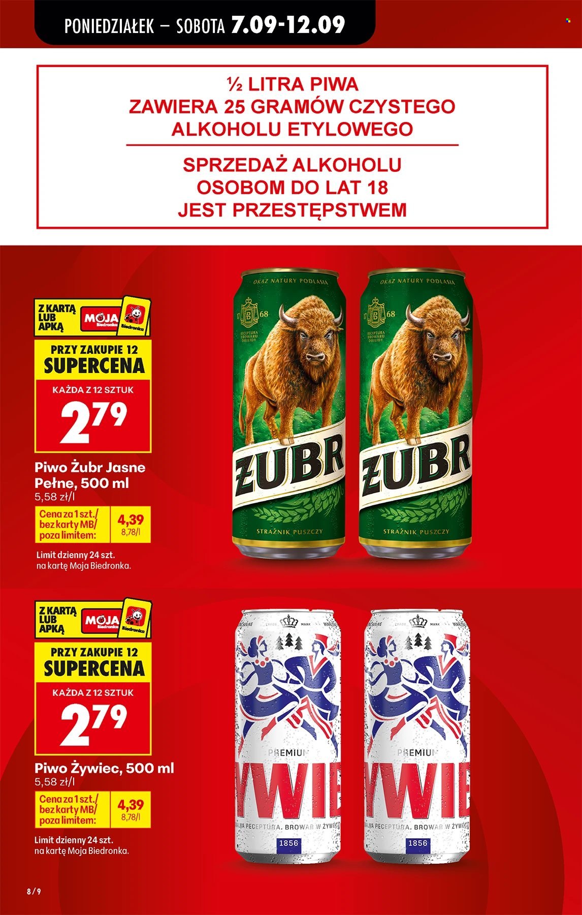 Gazetka Biedronka - 7.9.2026. - 12.9.2026.. Strona 8